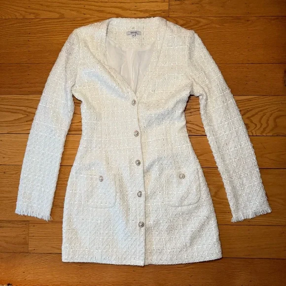 NWOT SAU LEE AUDREY DRESS IN IVORY - Picture 4 of 9